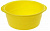 Таз пласт.круглый 14 л (10121401), особо прочный, (ЖЕЛТЫЙ),  РАДИАН