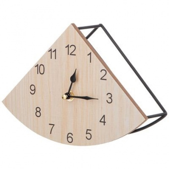 ЧАСЫ НАСТОЛЬНЫЕ  LEFARD  LOFT  (105-219)   22.5*9.5*16 CM, Металл/МДФ