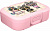 Ланч-бокс  пластик. 850 мл (222119207/02)  ЖИВОТНЫЕ  (свет-розовые),  PLASTIC REPUBLIC