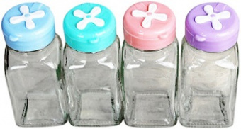 Емкость д/специй  100 мл стекло/пластик  323-25