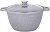 Кастрюля  с АП  KUKMARA  МРАМОР СВЕТЛЫЙ  (КМС-22а) (2.0 л, h-105 мм, СТ.кр, литой алюм)