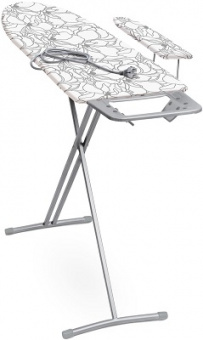 Глад. доска НИКА   НИКА 3  (фанера, 1400х370х850 мм, подст. д/утюга, подрукавник, удлинит. 1,6 м)