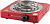 Плитка 1 тэн  ENERGY  (EN-902 R) КРАСНАЯ  (1.0 кВт, 140 мм, чаша нерж, ЭПТ-1-1/220) (158974)