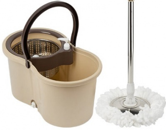 Швабра д/пола + ведро  "Рыжий кот"  10 л  (107174) TORNADO МорМ-22 (107174)
