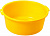 Таз пласт.круглый 10 л (10121103), особо прочный, (ЖЕЛТЫЙ),  РАДИАН