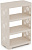 Этажерка универсальная  Плетенка  (М 2521)  (4 секции) (520х300х825 мм) (слон.кость), г.Октябрьский