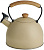 Чайник нерж. со свистком WEBBER  BE-0605  (2.5 л) (индукция) БЕЖЕВЫЙ