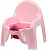 Горшок  детский  стульчик  (М 1528) розовый,  г.Октябрьский