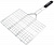 Решетка д/барбекю  ECOS  (999607)  31х25х1.5 см, хром RD-104 С, 1 уровень    Решетка д/барбекю  ECOS  (999607)  31х25х1.5 см, хром RD-104 С, 1 уровень