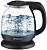 Чайник   SAKURA  (SA-2750 BK)  (1.2 кВт, 1.0 л, ЗНЭ) стекло, подсветка