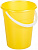 Ведро пласт.  5 л (10033010) ЖЕЛТЫЙ  евро, пищевое,  РАДИАН