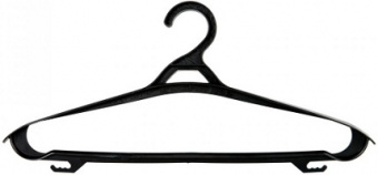 Вешалка -плечики пласт. р.46/48  (32921)  черные