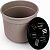 Горшок  СКАНДИ  Какао   2.0 л  (М9120)  с дренаж.вставкой,  г.Октябрьский