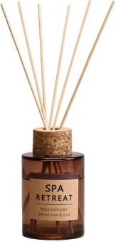 АРОМАТИЧЕСКИЙ ДИФФУЗОР  LEFARD 100 МЛ (605-109) СПА-РЕТРИТ  БАРХАТНАЯ РОЗА И УД