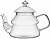 Чайник заварочный  стекло   REGENT   850 мл  (66-3020)  (фильтр-пружинка) FRANCO