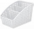 Органайзер «Лофт» с перегородками 180х135х120мм (белый) 672 006