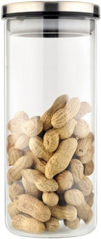 Банка стекл. MALLONY   OCEANO   750 мл  (004457) с крышкой нерж.