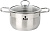 Кастрюля нерж. RASHEL  ГРЕТТА  (R40)  (4.0 л, 22 см, СТ.кр)  (индукция)