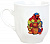 Кружка  210 мл  (919372)  ДЕВОЧКА И МЕДВЕДЬ, ф. бутон (керам.),  StockHaus
