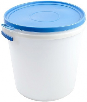 Бак пласт. 45 л  (10014501)  с герметичной крышкой, пищевой,  РАДИАН