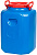 Бочка пласт. (кв)  50 л. (10193066) ДАЧНАЯ с крышкой, с ручками, (ЦВЕТНАЯ),  РАДИАН