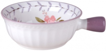 Салатник VIOLET DREAMS  530 мл/15.5 см  (278251) (фарфор)