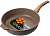 Сковорода АП МЕЧТА  ГРАНИТ Brown   22 см (22806) (керам.частицы)