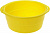 Таз пласт.круглый  8 л (10120801), особо прочный, (ЖЕЛТЫЙ),  РАДИАН