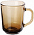 Кружка стекло  250 мл  (62008-12) БАЗИЛИКО (OGNI GIORNO) "дымка",  (12!!!)