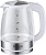 Чайник DELTA    DL-1204 W  (2.2 кВт, 1.7 л, ЗНЭ), стекло, подсветка