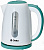 Чайник DELTA   DL-1106  БЕЛЫЙ/МЯТНЫЙ  (2.2 кВт, 1.7 л, ЗНЭ)