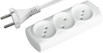 Удлинитель ФАZА   3 х 3.0 м  FE-03-300  (ПВХ 2*0,75)