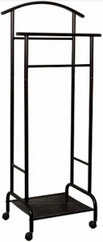 Вешалка костюмная ЗМИ  "РИМИНИ 2М"  (ВКР2М ГР) ГРАФИТ (47х30х114 см)