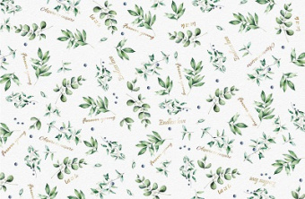 Скатерть полипропилен  60х90 см  ЛАГУРИЯ